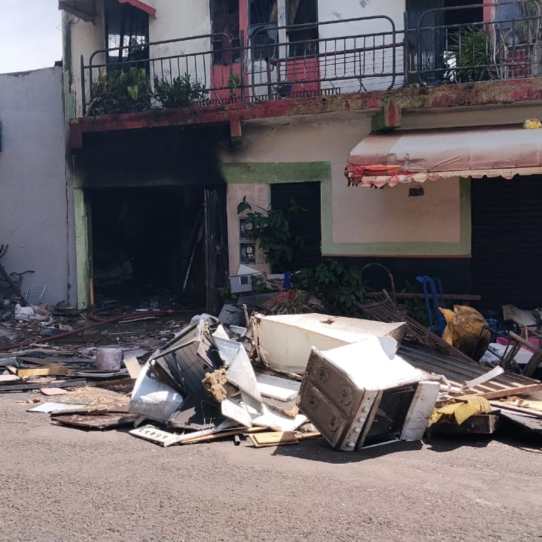 Idosa morre após incêndio atingir sobrado em Sarandi