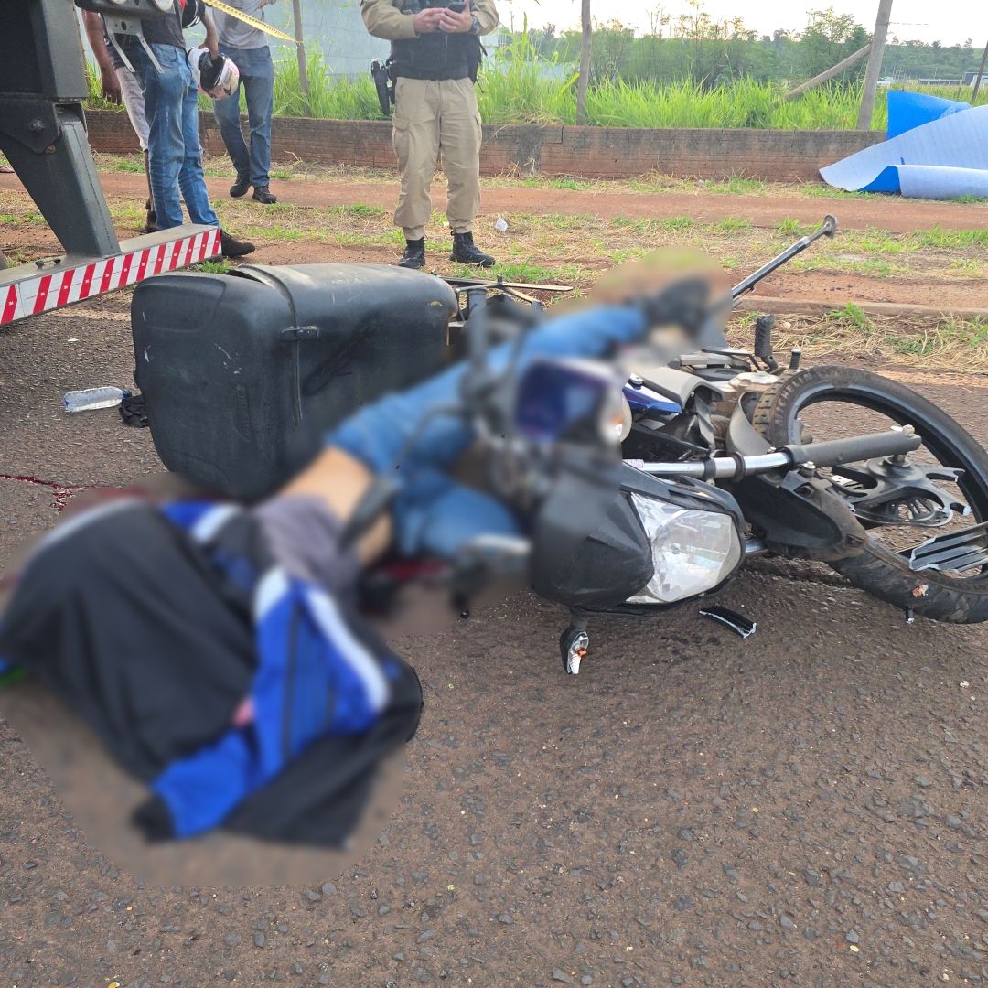 Motoboy de 18 anos morre ao sofrer acidente em Maringá