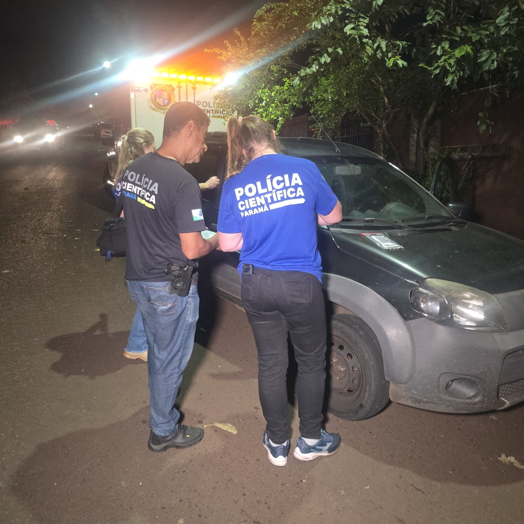 Motorista de aplicativo é executado a tiros dentro do carro em Marialva