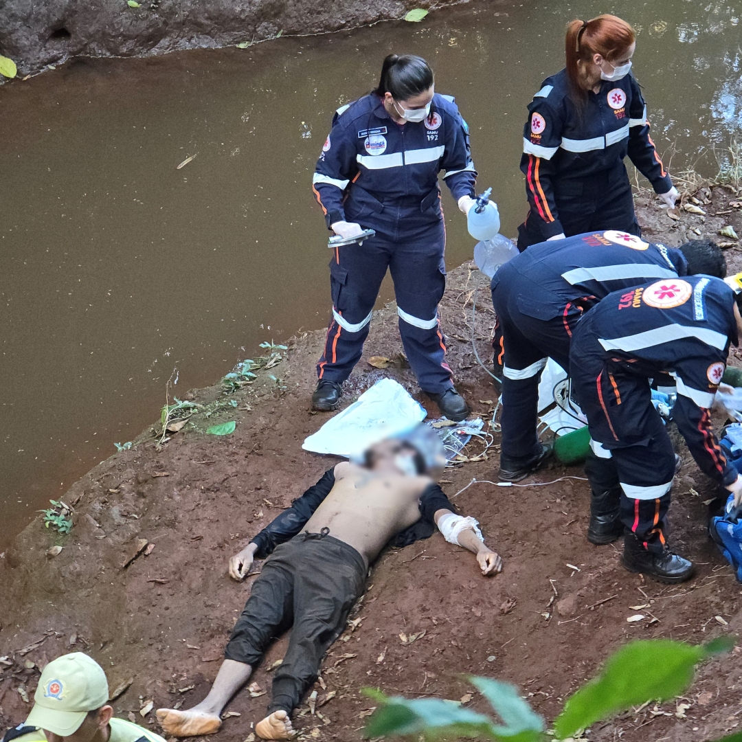 Rapaz morre após se afogar em córrego no Parque Ecológico de Sarandi