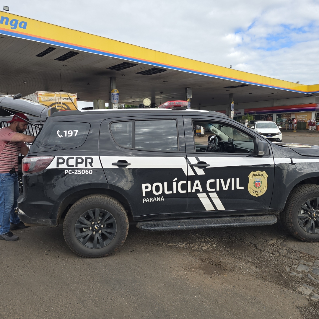 Operação policial apreende drone agrícola de R$ 200 mil e detém quatro homens em Maringá