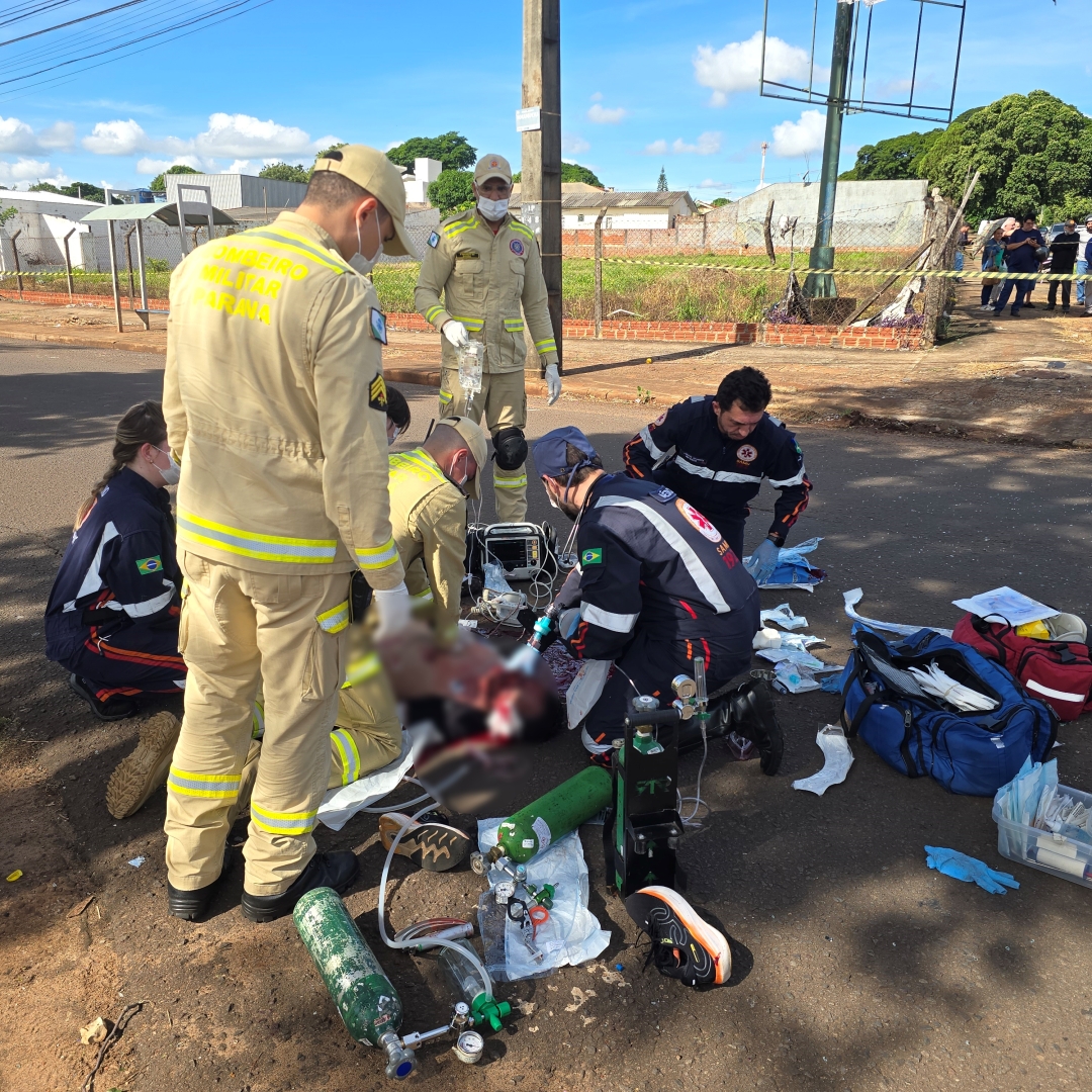 Motociclista morre após grave acidente durante test drive na Avenida Morangueira, em Maringá