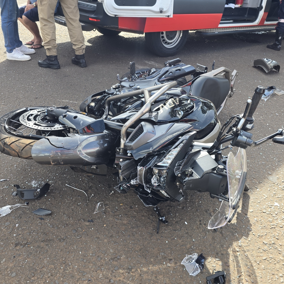 Motociclista morre após grave acidente durante test drive na Avenida Morangueira, em Maringá