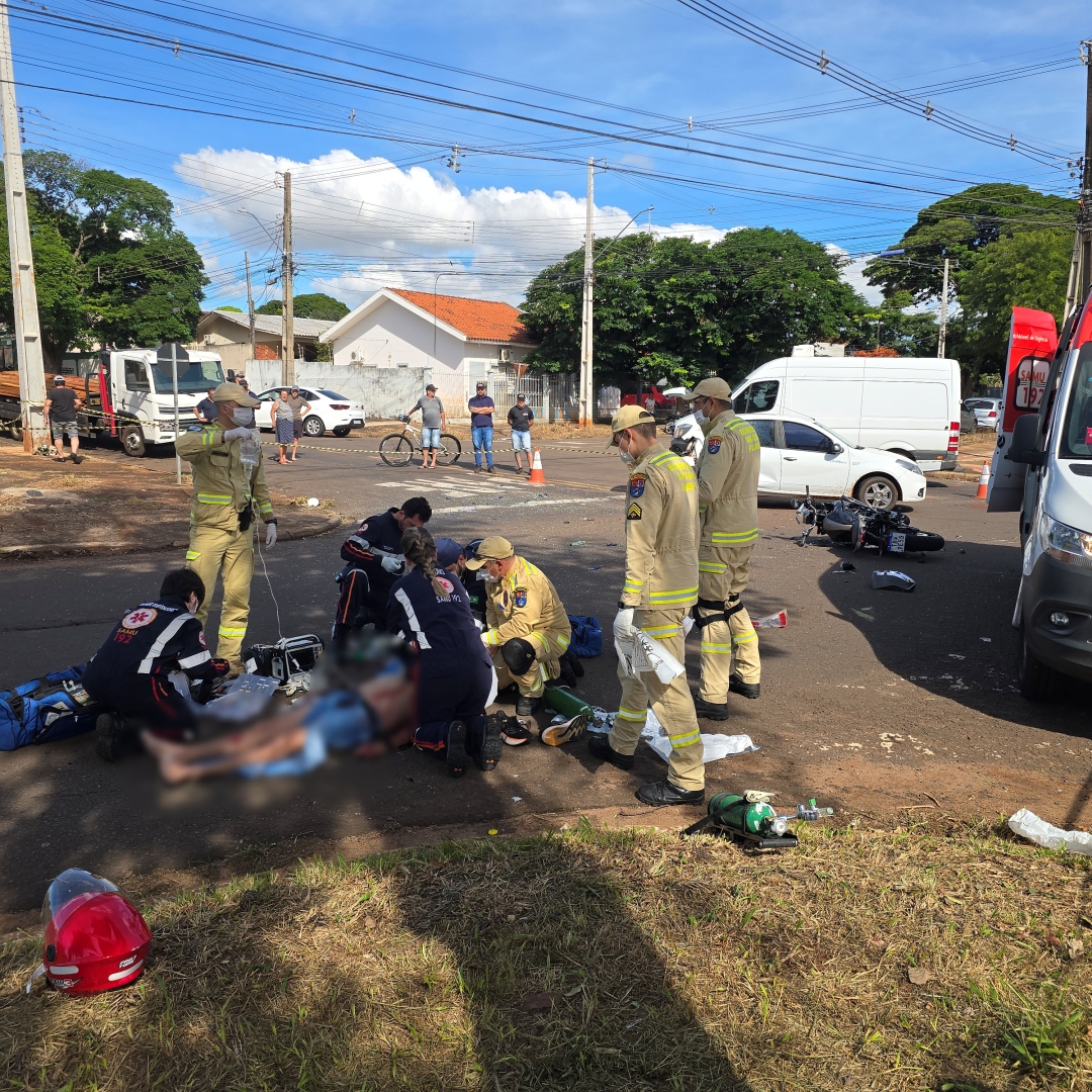 Motociclista morre após grave acidente durante test drive na Avenida Morangueira, em Maringá