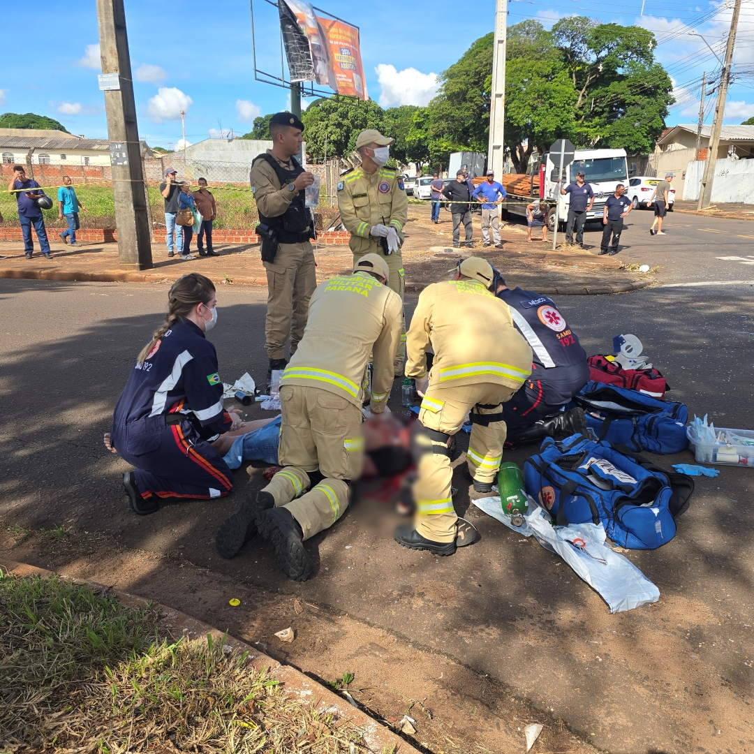 Motociclista morre após grave acidente durante test drive na Avenida Morangueira, em Maringá