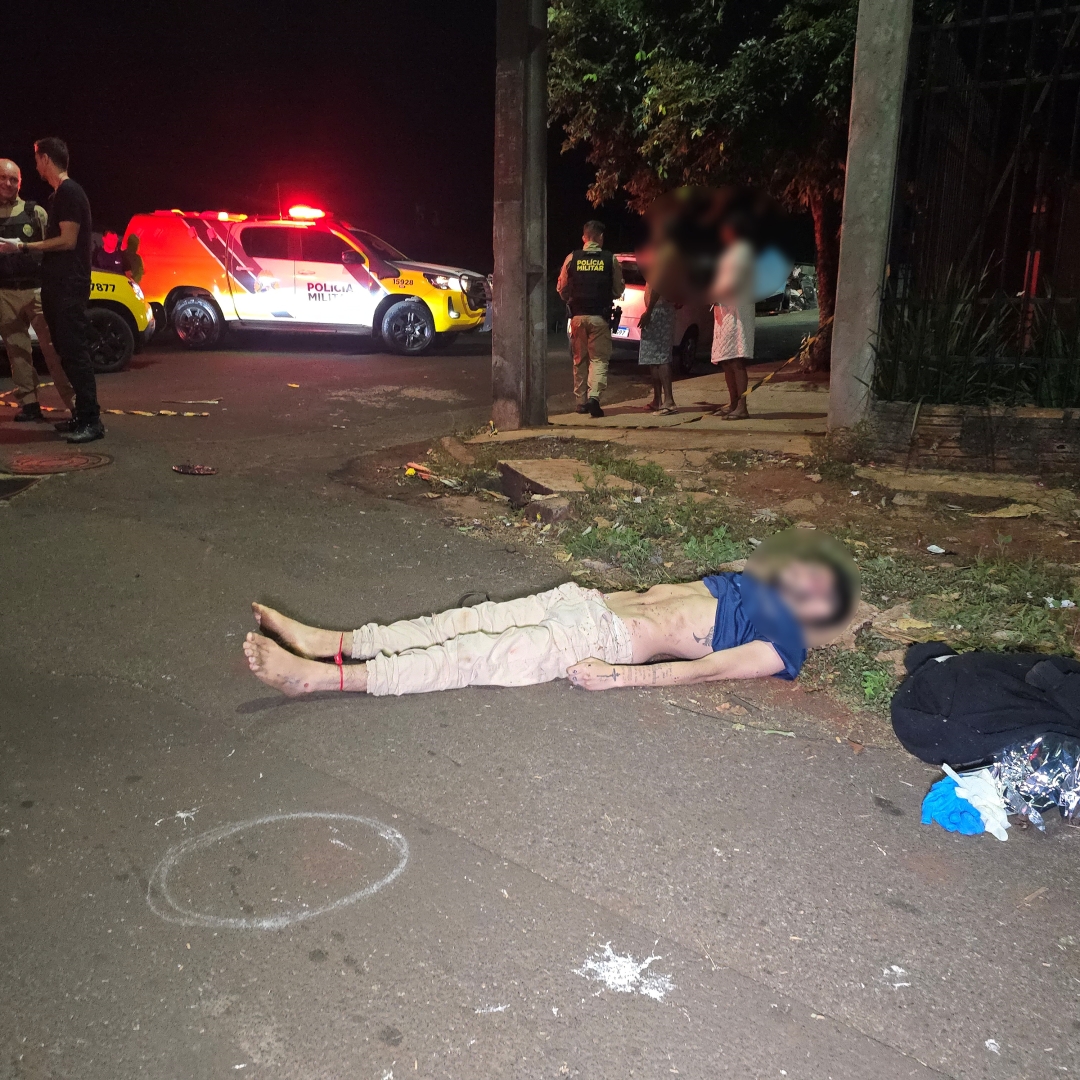 Confronto entre criminosos em Marialva termina com dois homens mortos e mulher baleada