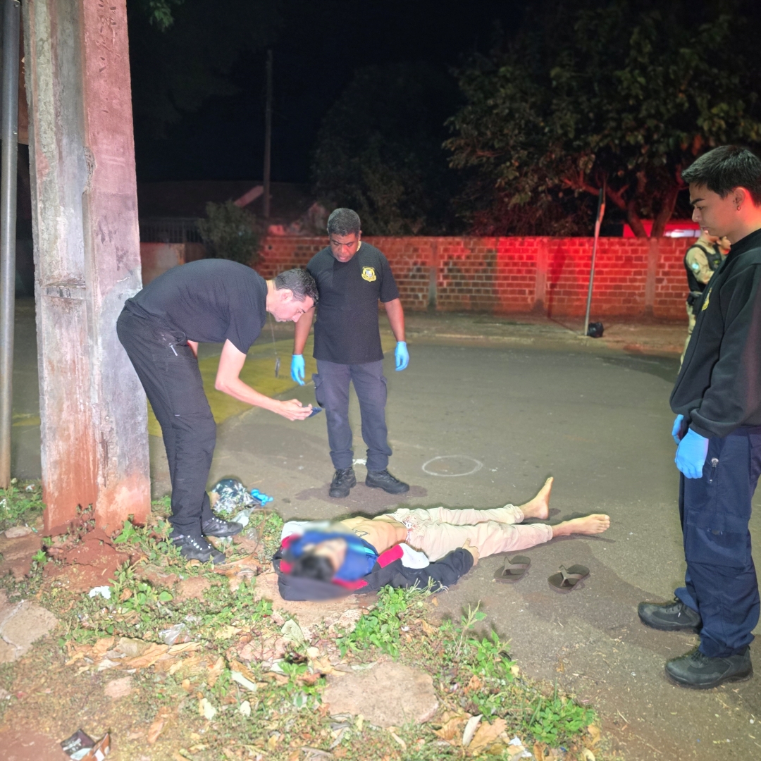 Confronto entre criminosos em Marialva termina com dois homens mortos e mulher baleada