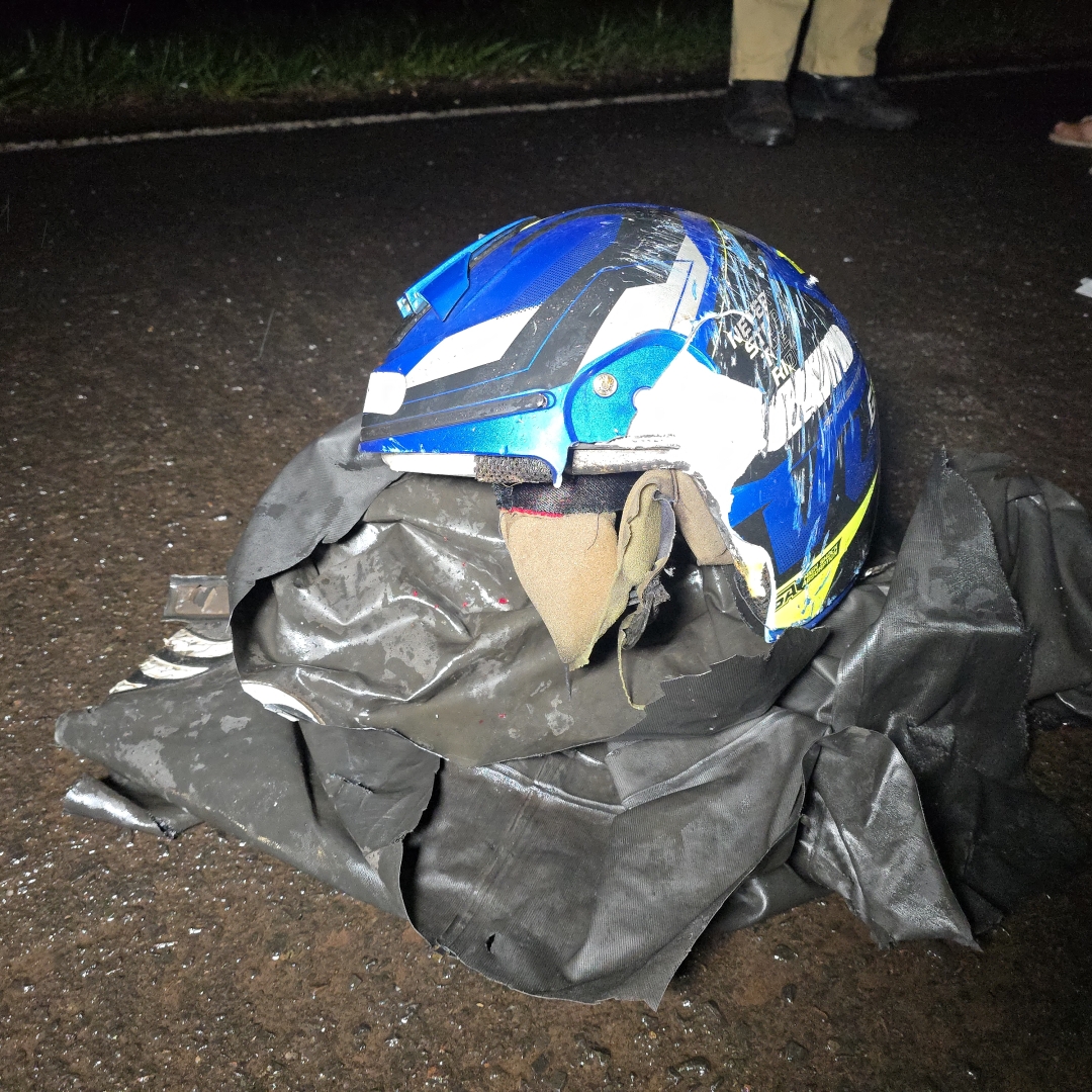 Motociclista fica gravemente ferido após colisão violenta na PR-317, em Maringá
