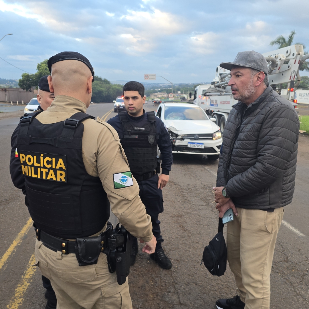 Motorista suspeito de embriaguez é detido após provocar grave acidente no Contorno Sul de Maringá