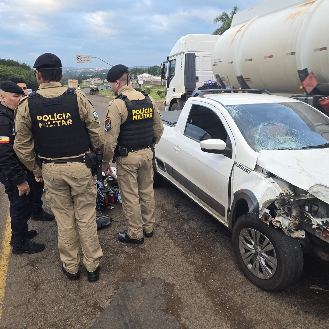 Motorista suspeito de embriaguez é detido após provocar grave acidente no Contorno Sul de Maringá