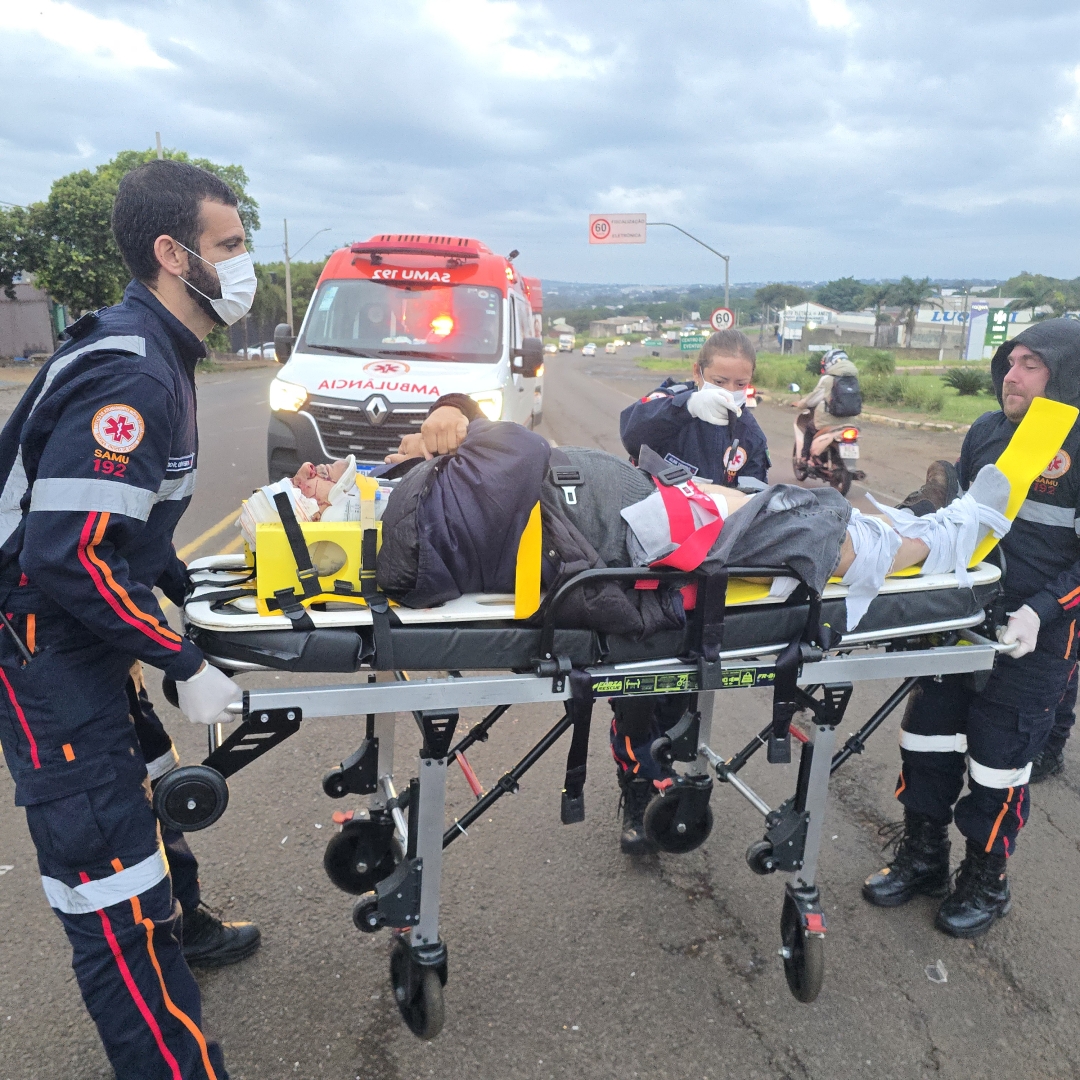 Motorista suspeito de embriaguez é detido após provocar grave acidente no Contorno Sul de Maringá