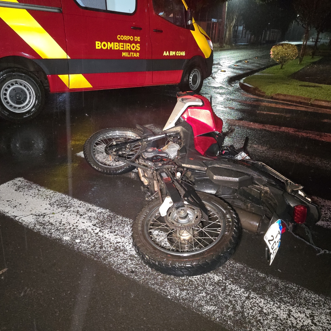Noite de tensão em Maringá: motoboy morre, motorista foge e caso termina com disparos de arma