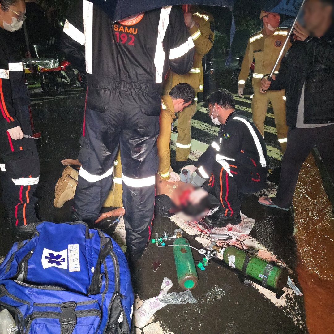 Motoboy que morreu durante entrega de pizza em Maringá é identificado no IML
