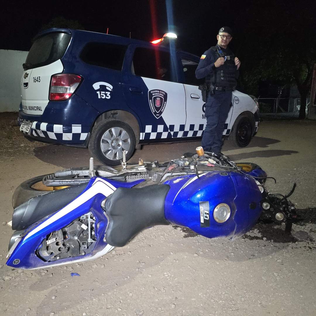 Motociclista morre após perder controle de Yamaha R1 na PR-317, em Maringá