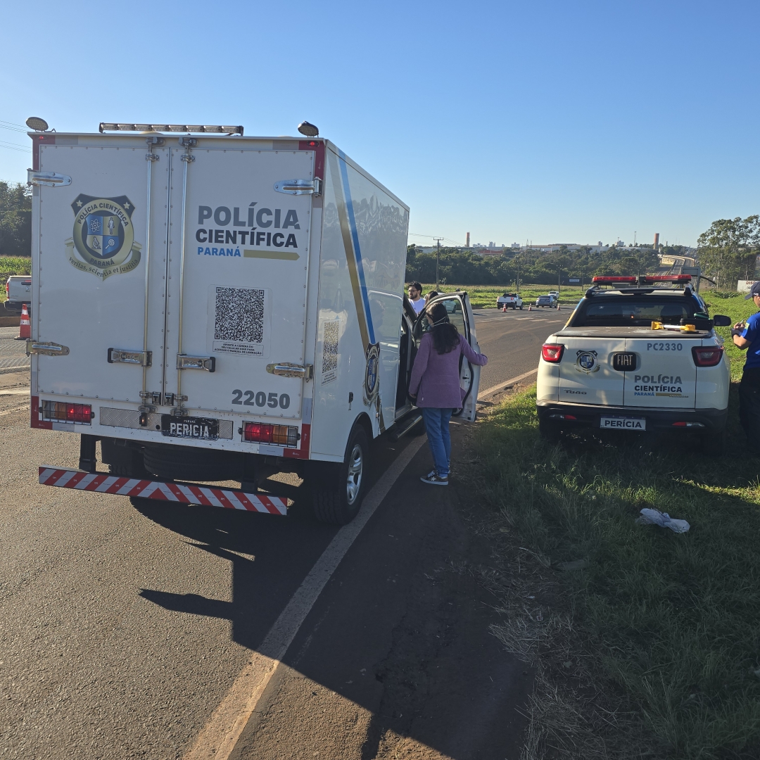 Tragédia na BR-376: funcionário da Coroaves perde a vida ao atravessar pista
