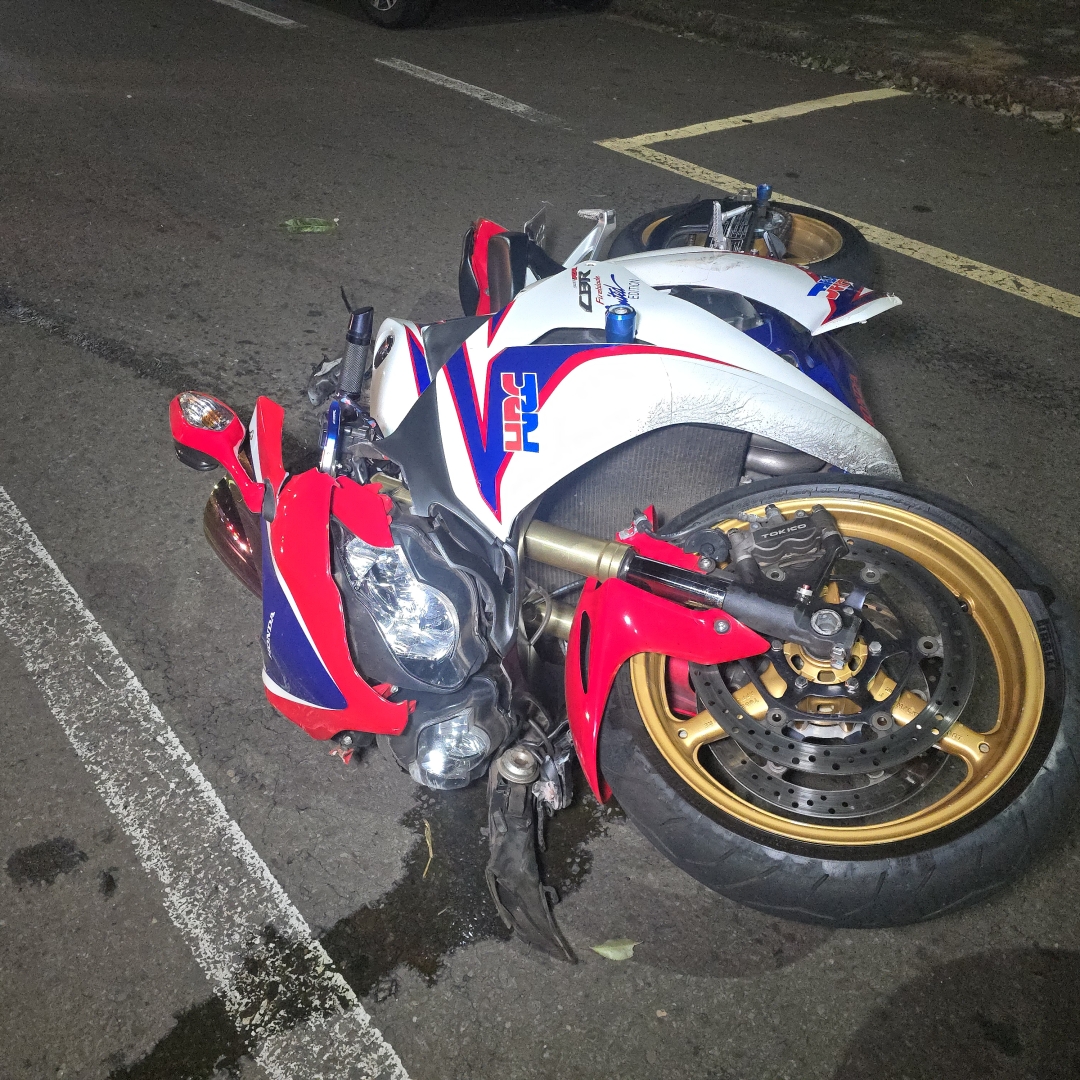 Motociclista de 22 anos morre após grave acidente na Alexandre Rasgulaeff, em Maringá