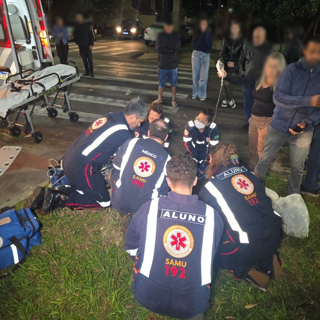 Motociclista de 22 anos morre após grave acidente na Alexandre Rasgulaeff, em Maringá
