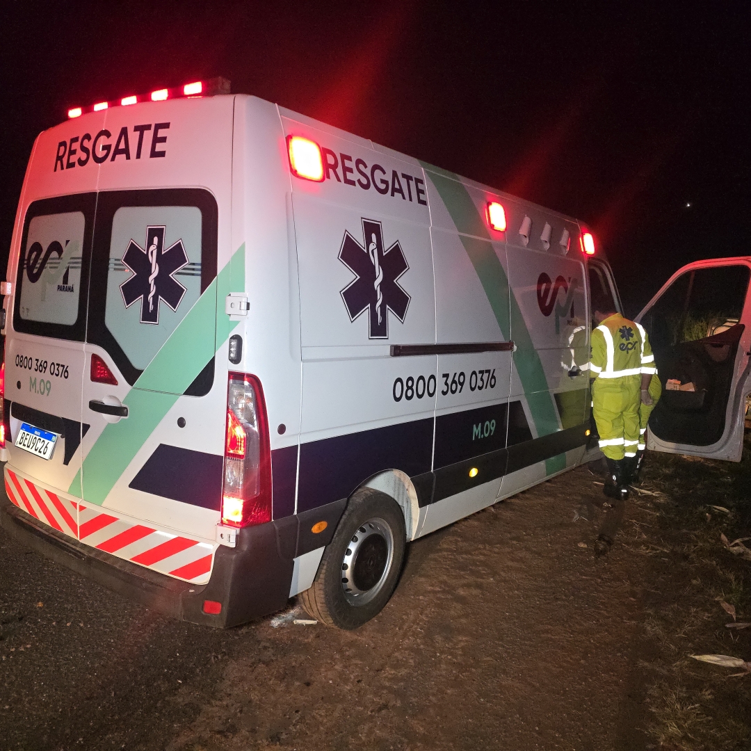 Motorista morre após dirigir na contramão e bater de frente contra caminhão na PR-323