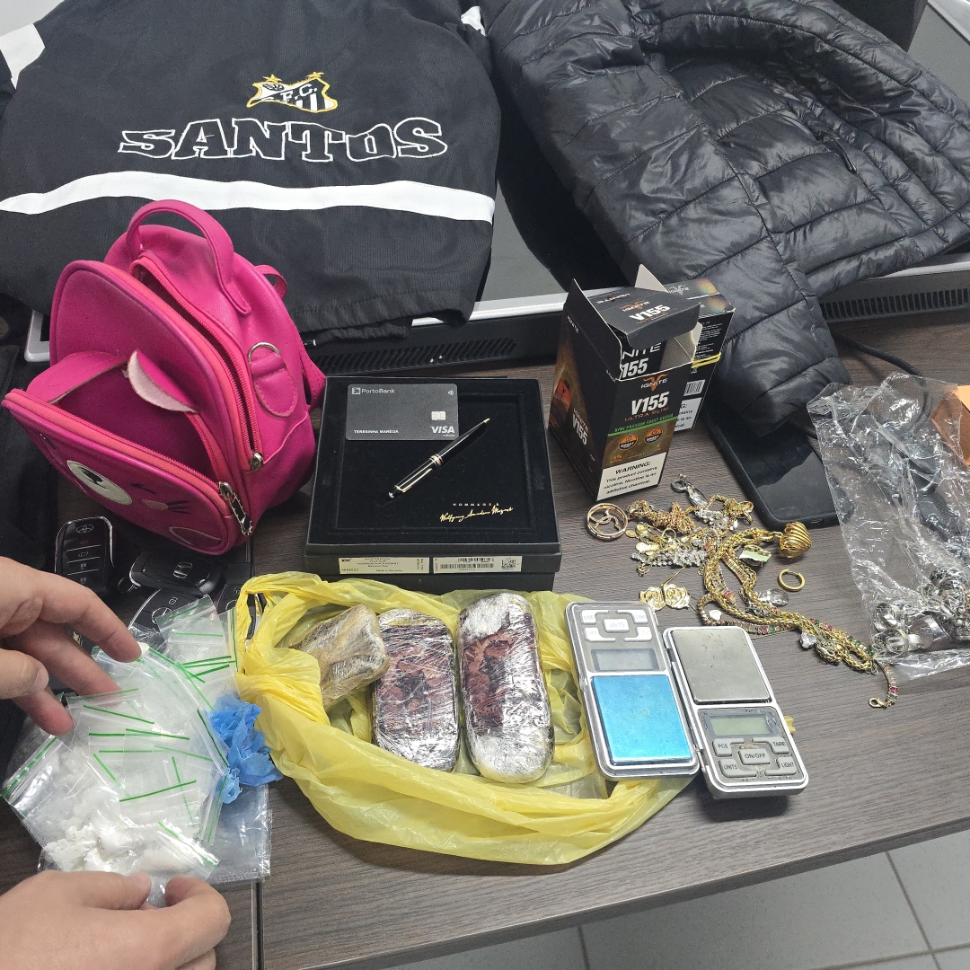 Irmãos suspeitos de série de furtos em residências são presos pela Polícia Civil de Maringá