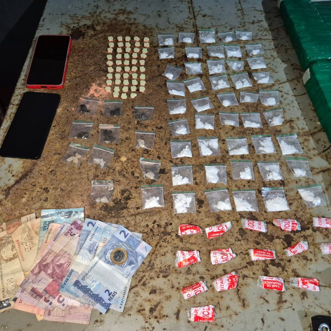 Guarda Municipal de Sarandi apreende grande quantidade de drogas e prende três suspeitos após perseguição