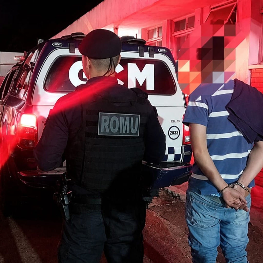 Mãe entrega paradeiro do filho com mandado de prisão e homem é capturado pela ROMU