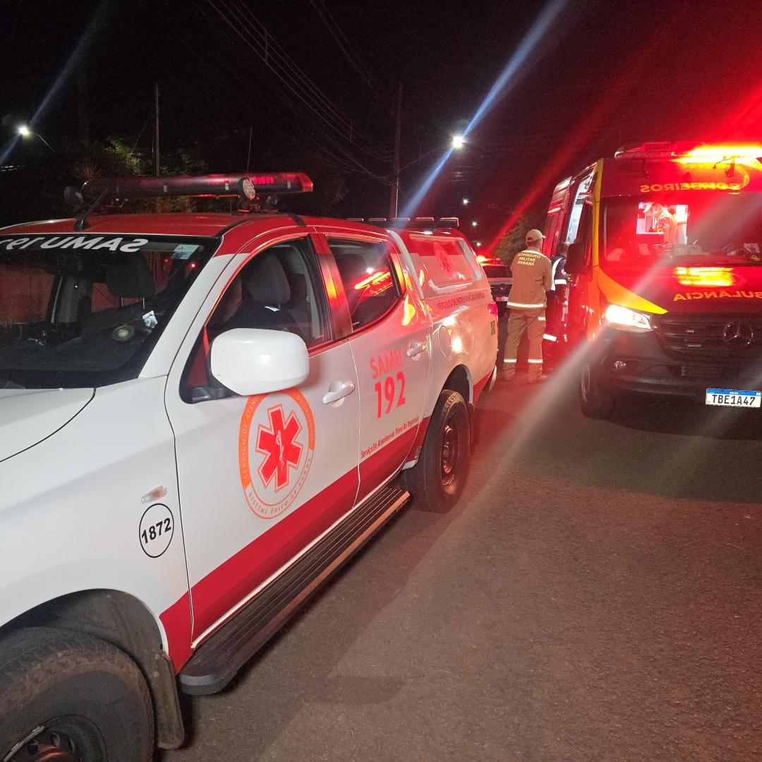 Jovem é esfaqueado dentro de residência e suspeito acaba preso em flagrante em Maringá
