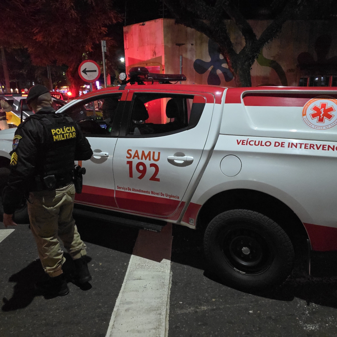 Homem é atacado a facadas na Avenida 19 de Dezembro e sofre perfurações nos pulmões