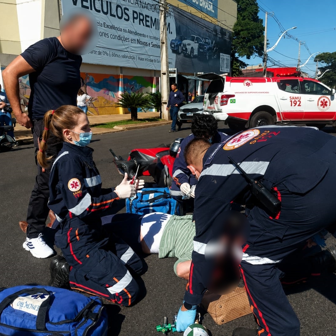 Enfermeira do banco de sangue do Hospital de Câncer é intubada após sofrer acidente de moto