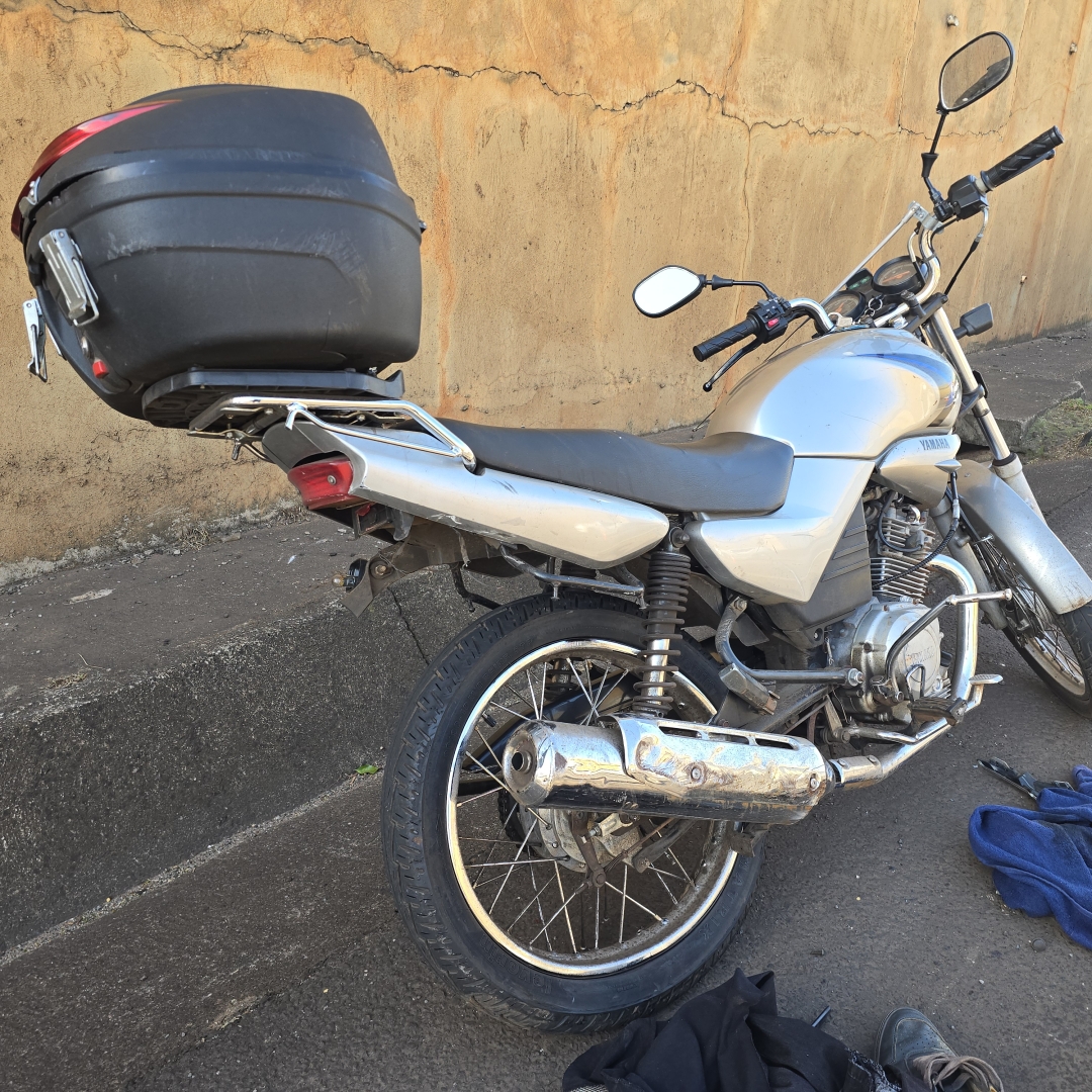 Motociclista sofre traumatismo craniano gravíssimo após ser atingido na traseira por carro na rodovia de Sarandi