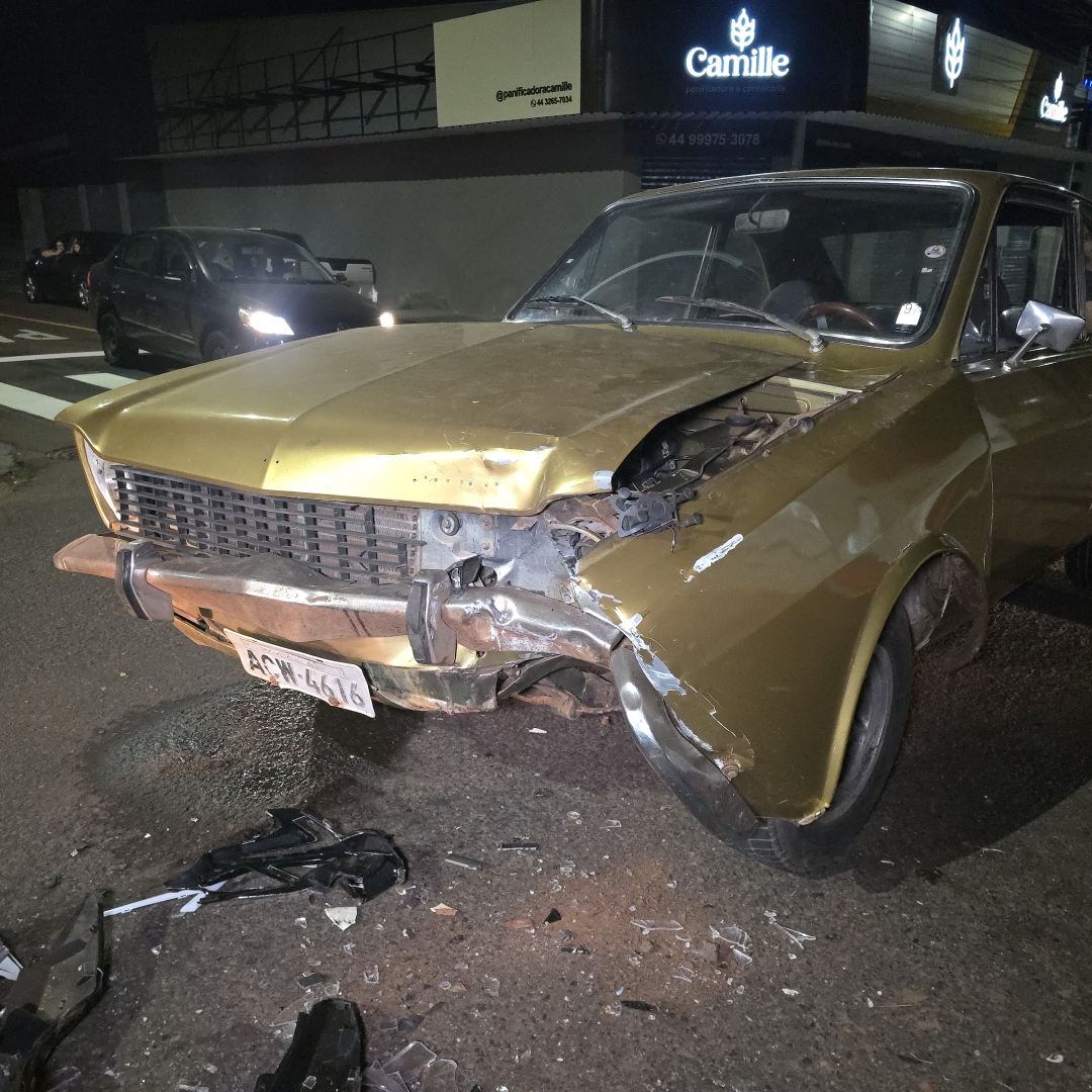 Acidente violento deixa motociclista ferido no Jardim Liberdade; vítima apresentava sinais de embriaguez
