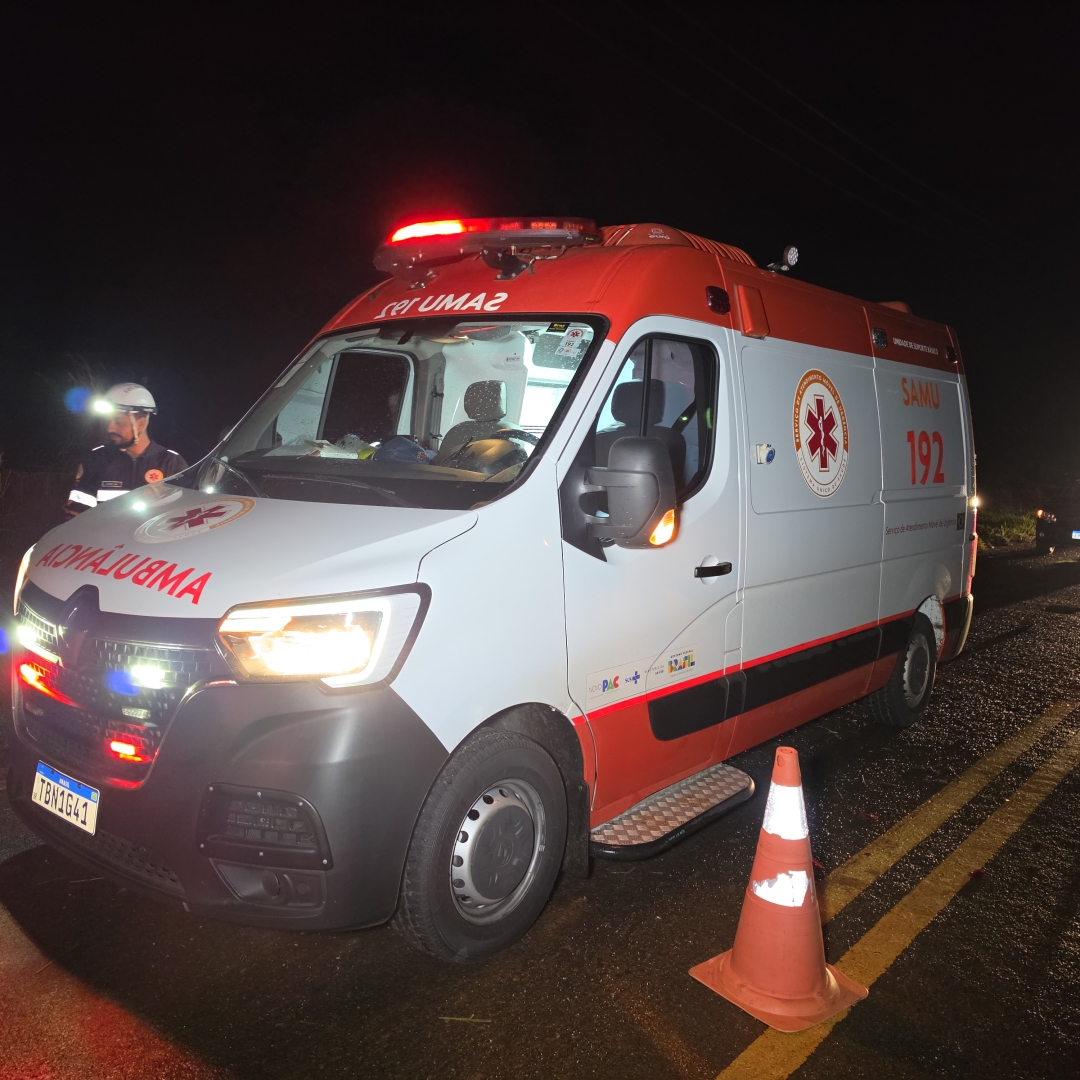 Capotamento entre Mandaguaçu e Ourizona deixa motorista ferido