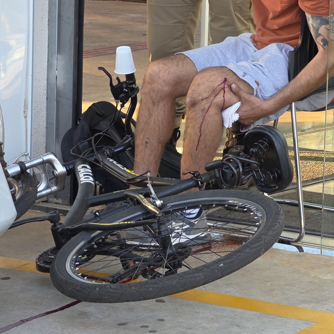 Ciclista é ferido por tiro na Vila Operária em Maringá