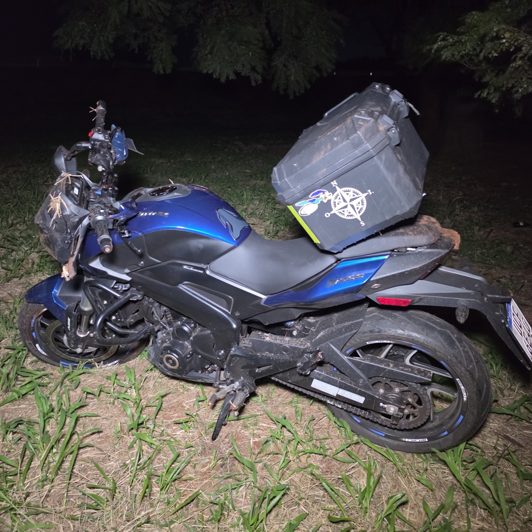 Motorista de aplicativo encontra motociclista ferido em ribanceira e ajuda a salvar sua vida na PR-317