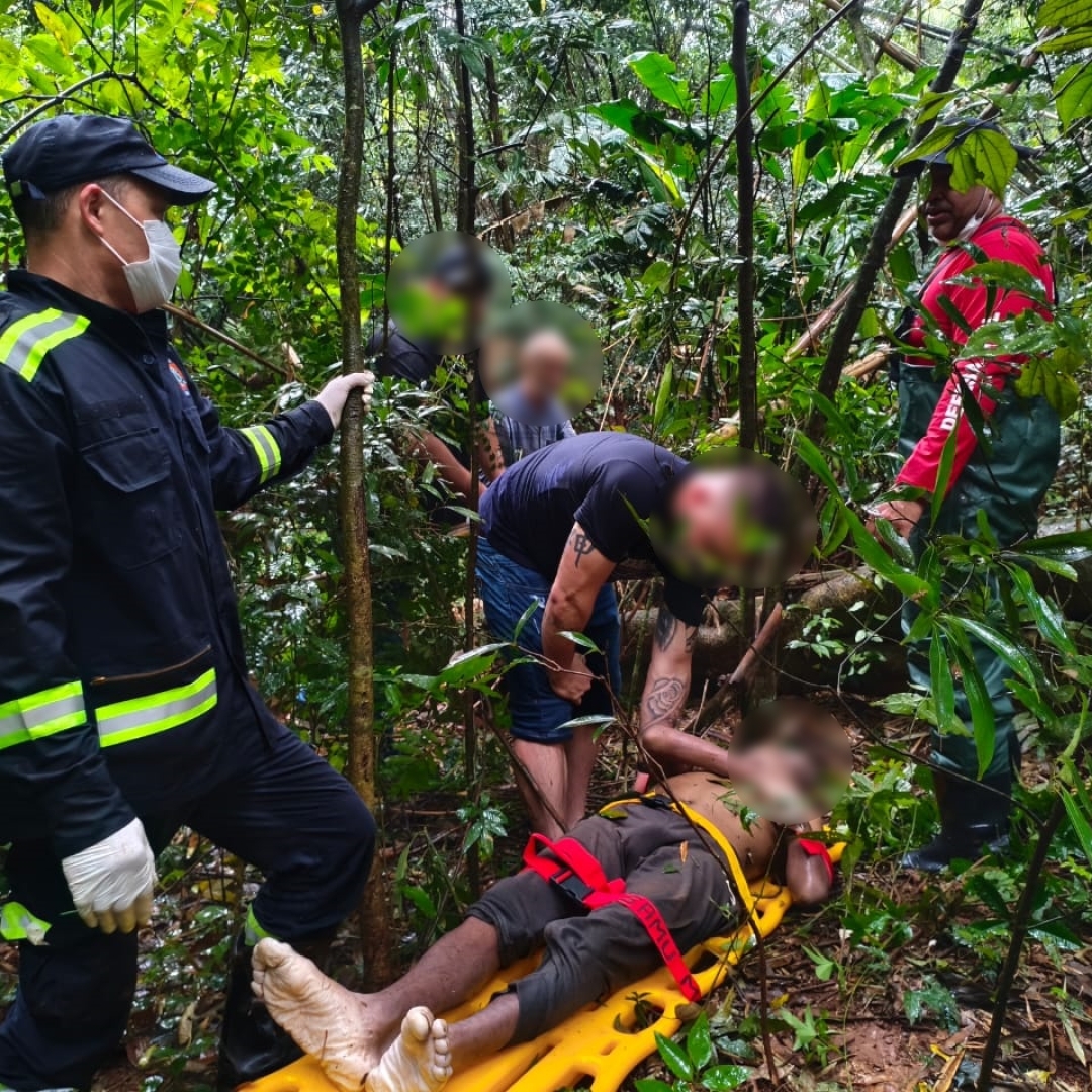 Corpo de homem é localizado em córrego no fundo de vale em Marialva