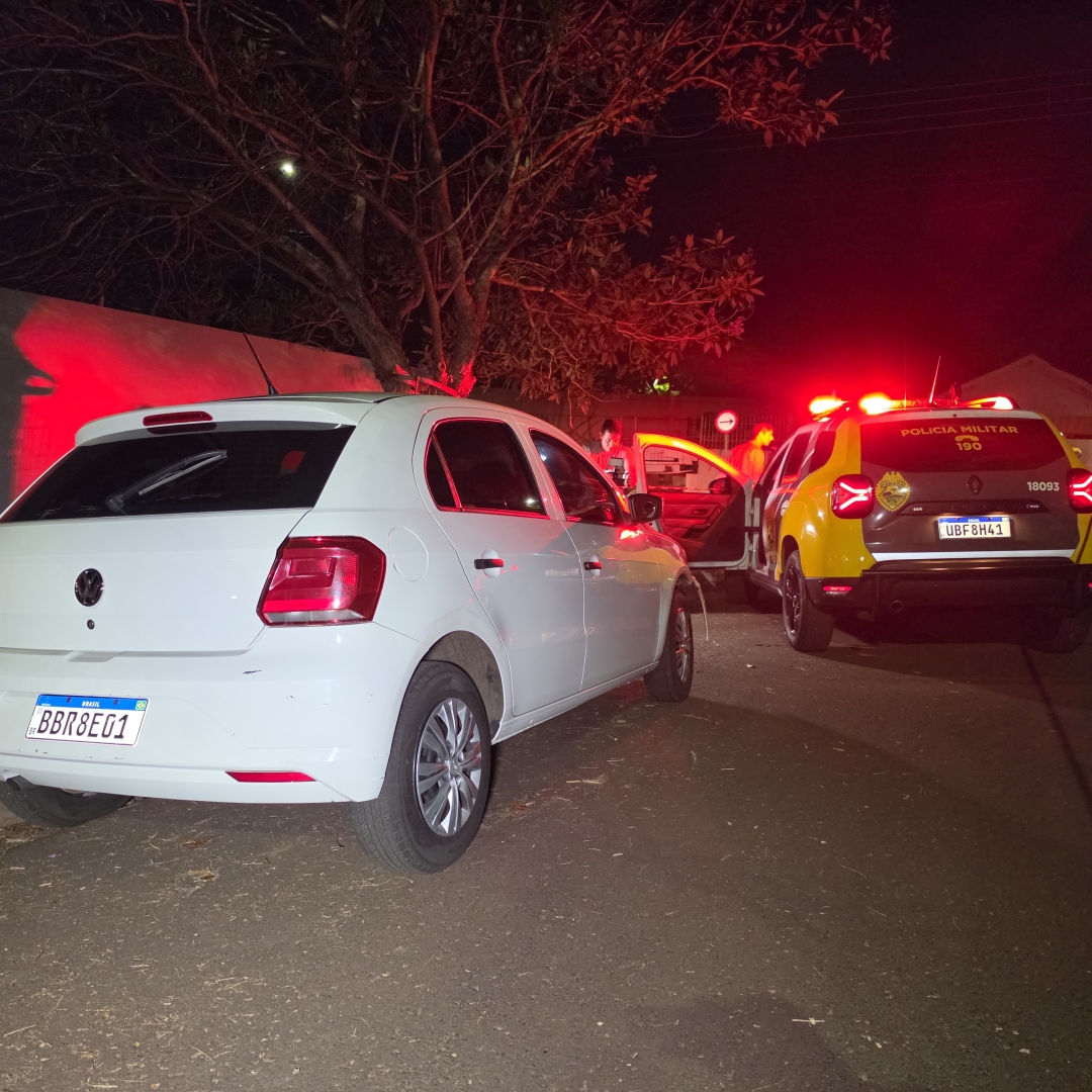 Discussão por vaga termina com motociclista atropelado e intubado em Maringá