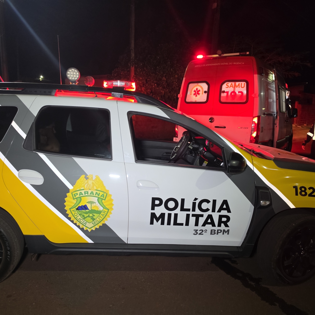 Homem é esfaqueado no peito durante discussão com companheira em Paiçandu