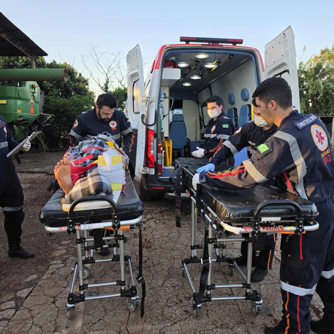Ataque de carneiro deixa idosa de 80 anos ferida na zona rural de Maringá
