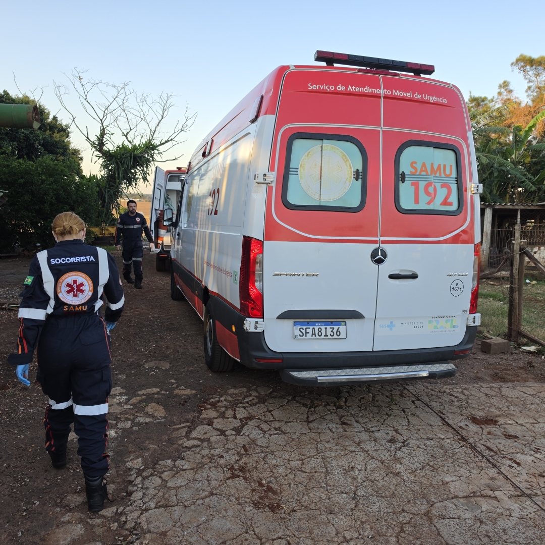 Ataque de carneiro deixa idosa de 80 anos ferida na zona rural de Maringá