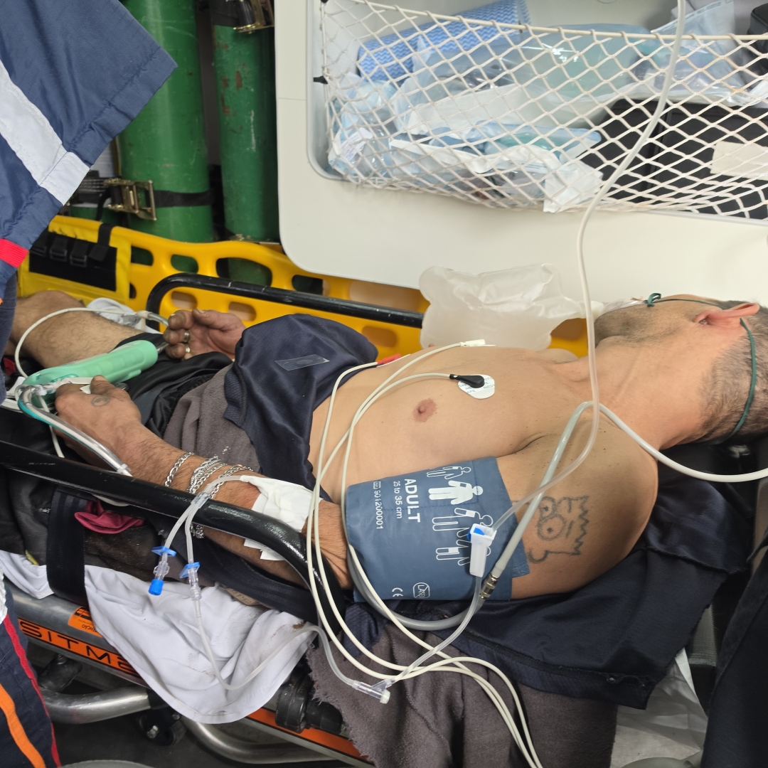 Homem sofre choque elétrico e fica em estado crítico em Maringá; suspeita é de tentativa de furto de fiação