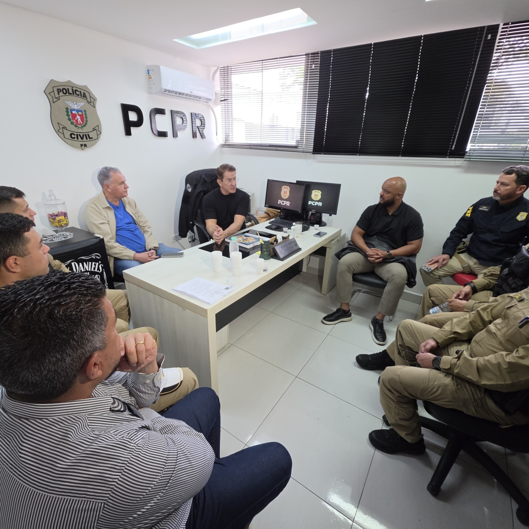 Forças de segurança e Ministério Público discutem medidas para enfrentar violência no trânsito de Maringá