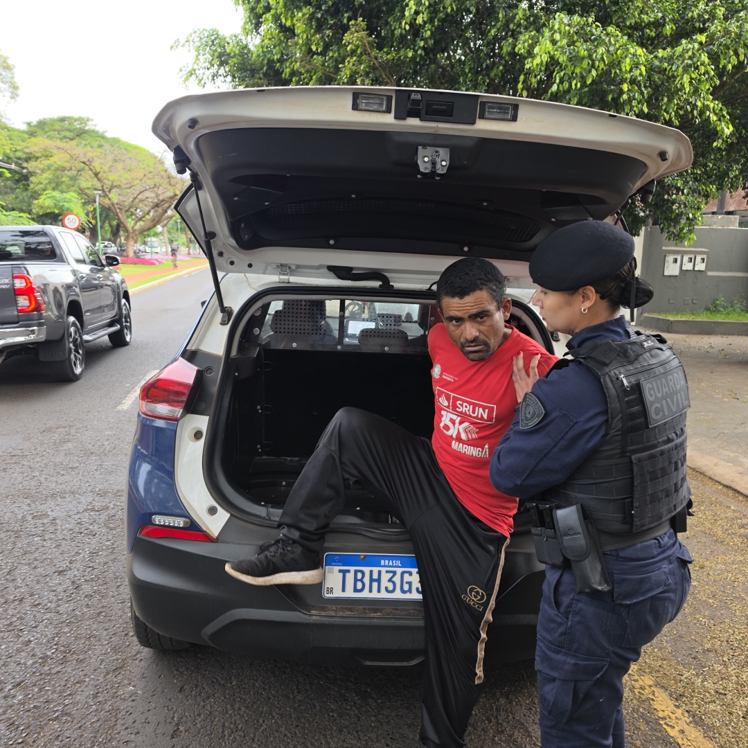 Policial federal age durante agressão e evita crime ainda mais grave em Maringá