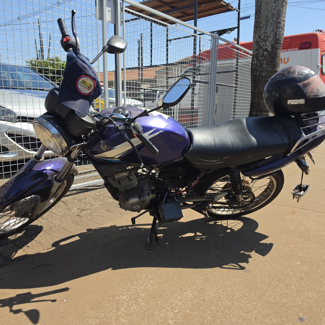 Batida entre carro e moto deixa motociclista gravemente ferido em Paiçandu
