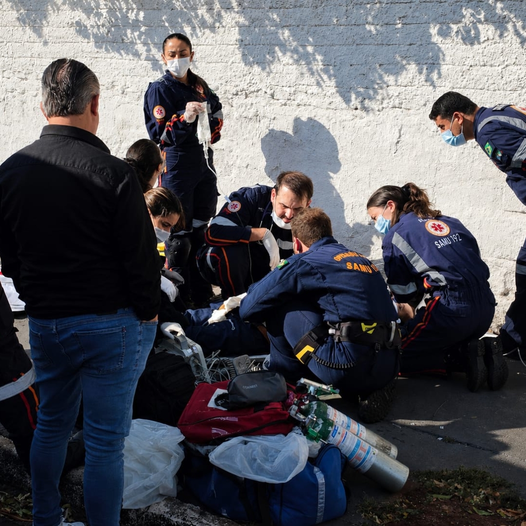 Funcionário do cemitério de Mandaguaçu morre ao sofrer infarto enquanto pilotava moto