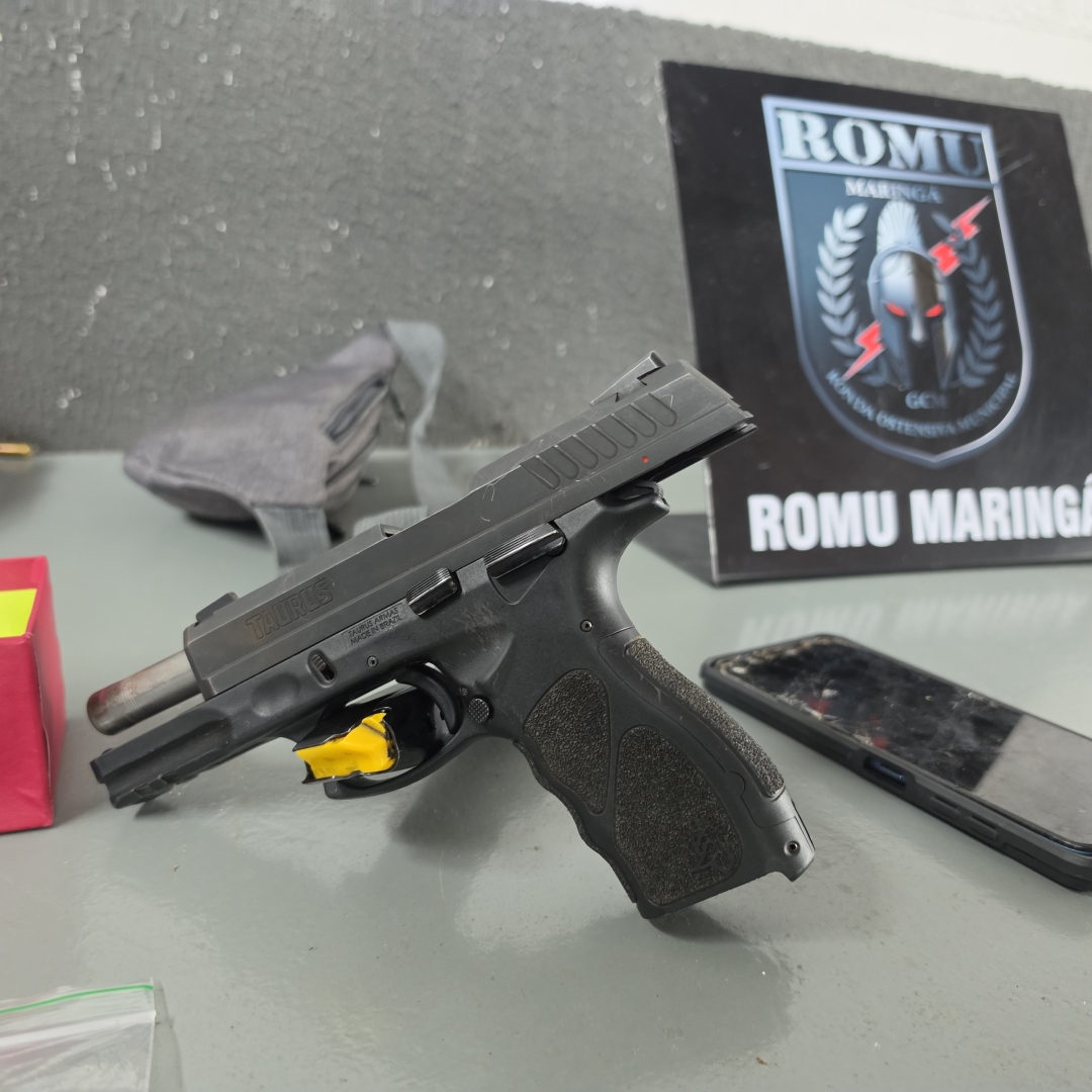 Cadeirante com passagem por homicídio e que sobreviveu a atentado a tiros é preso com pistola e drogas em Maringá
