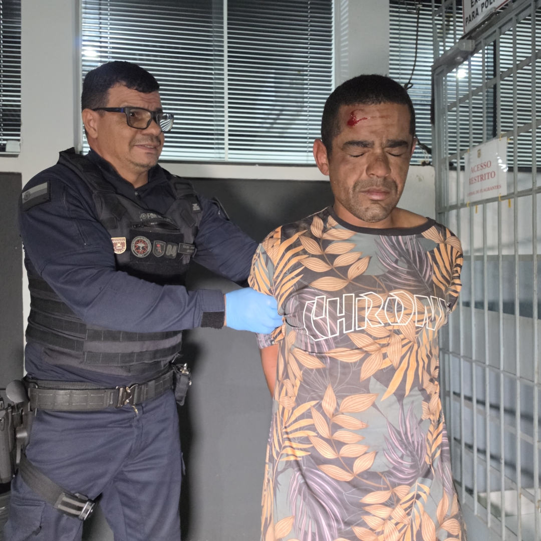 Homem com várias passagens pela polícia é preso furtando antiga estação da Oi em Maringá
