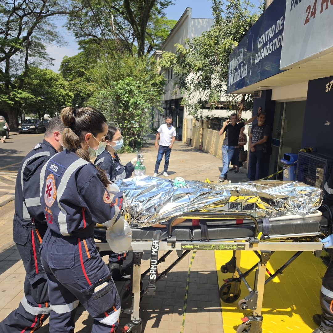Idoso que havia acabado de receber alta da UPA é atropelado e fica em coma induzido