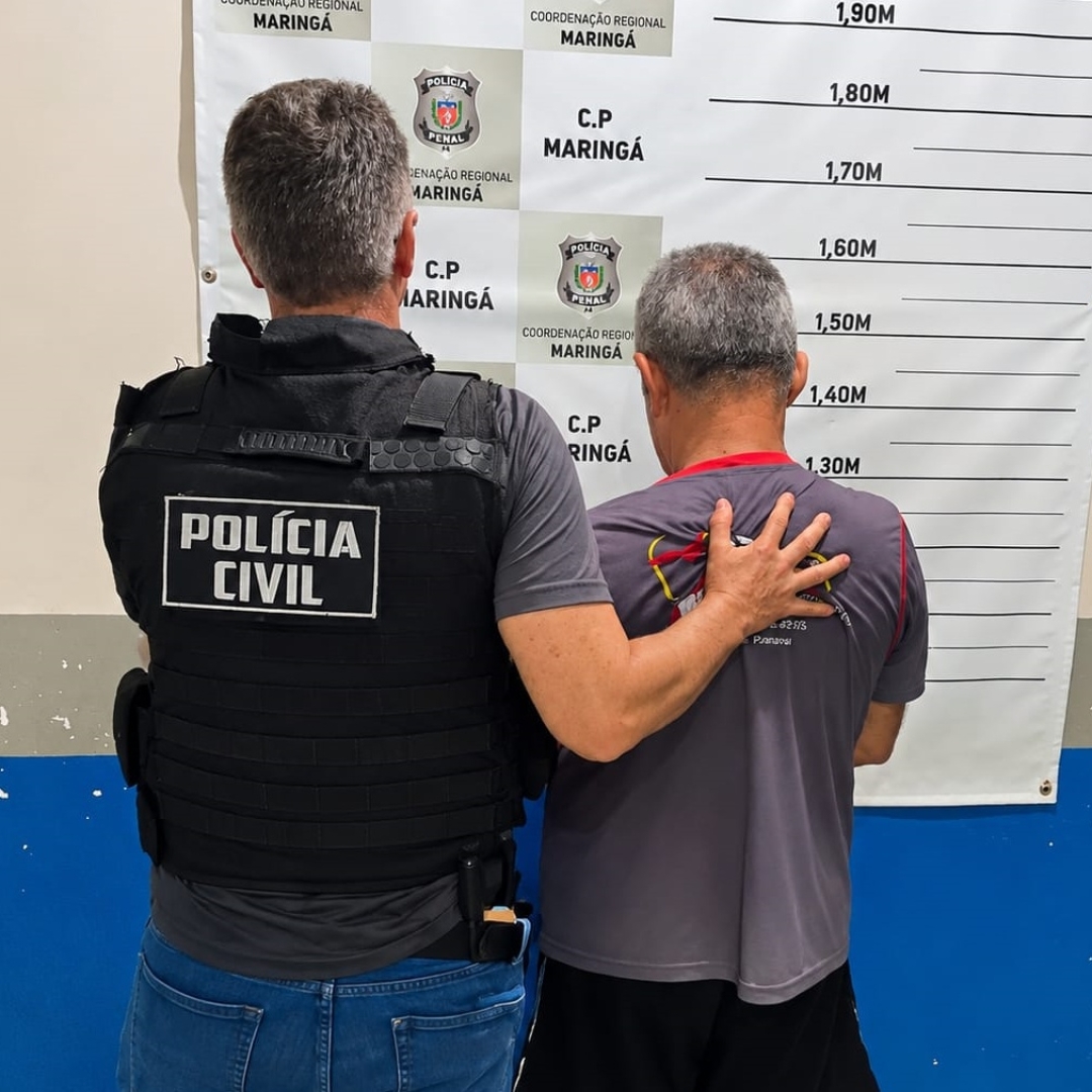 Tio condenado a 21 anos por abusar sexualmente da sobrinha é preso pela Polícia Civil