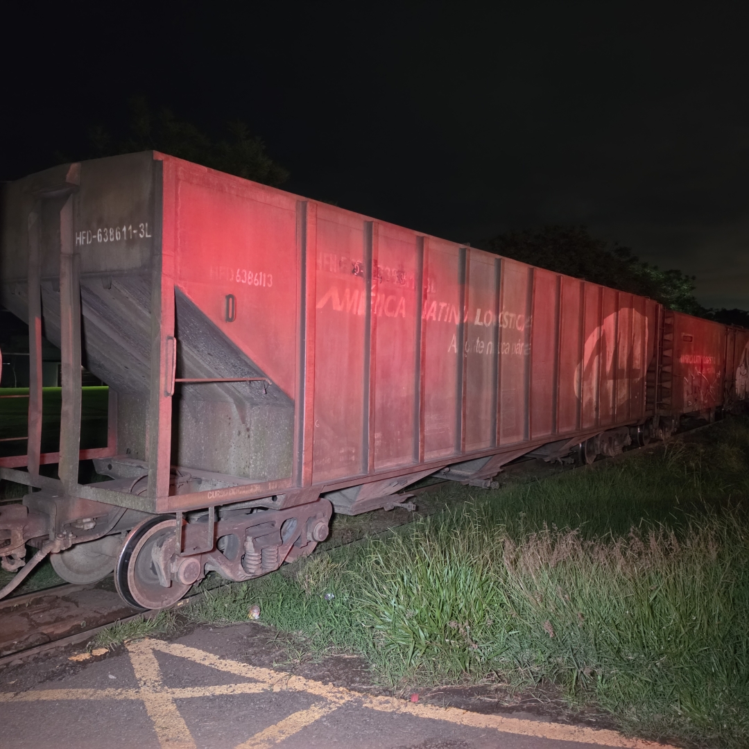 Vítima é intubada após sofrer amputação de mão em atropelamento por trem em Marialva