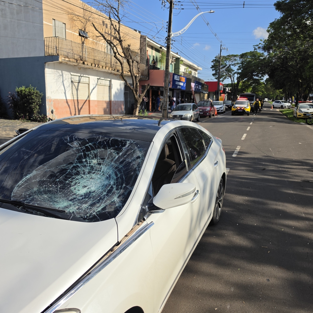 Violenta colisão mata idoso de 88 anos na Avenida Pedro Taques, em Maringá