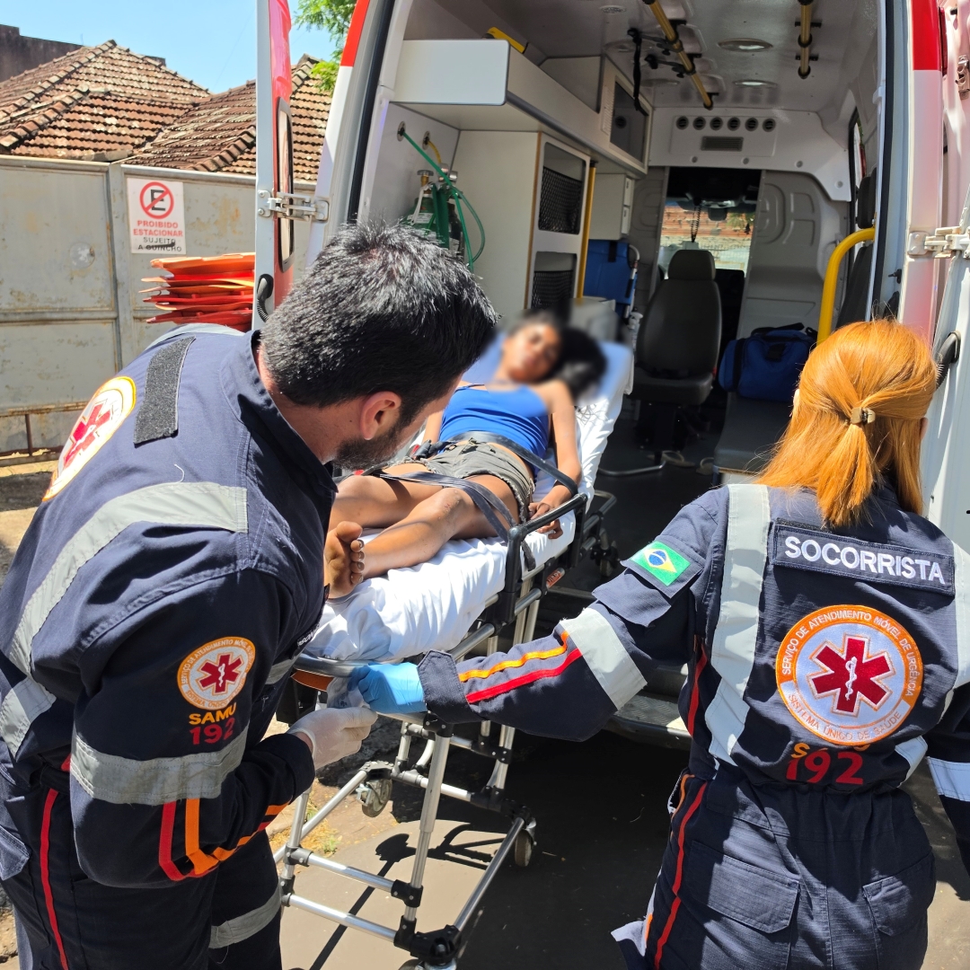Intervenção da ROMU salva jovem que estava sendo enforcada em plena rua em Maringá